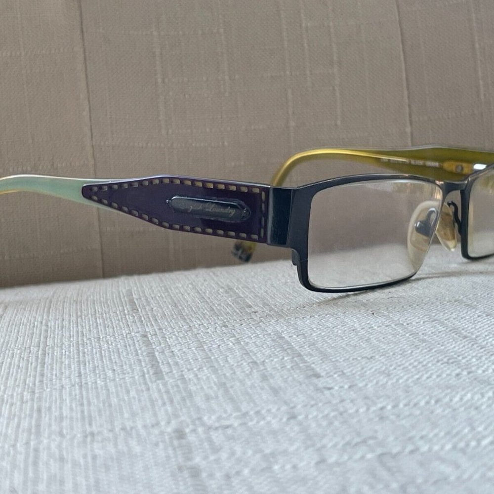 English Laundry Women Eyeglasses Frame Black/Grape Tone Glasses UNA 52[]16 135